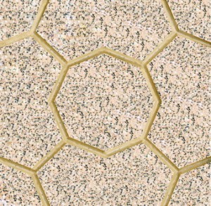 Gạch lát Terrazzo 400×400 (mm) – DP-40-47- vàng